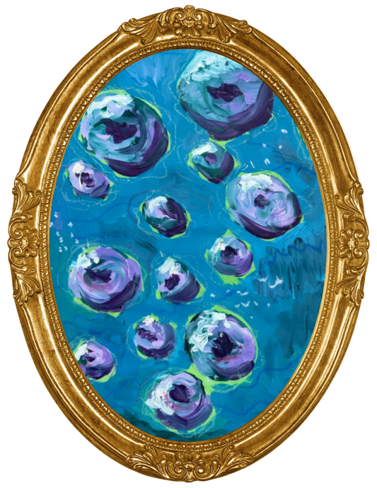 Flower on Water Original